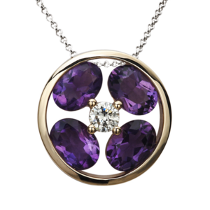 Purple pendant