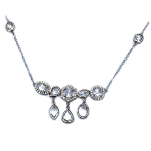 Rosecutdiamondnecklace